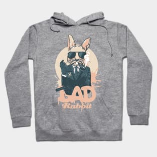 bad rabbit cool gangsta Hoodie